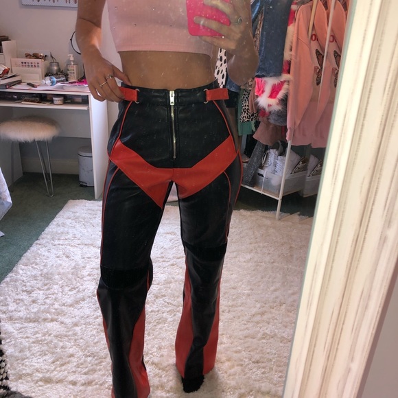 Iamgia Leather Octavia Pant Small 
